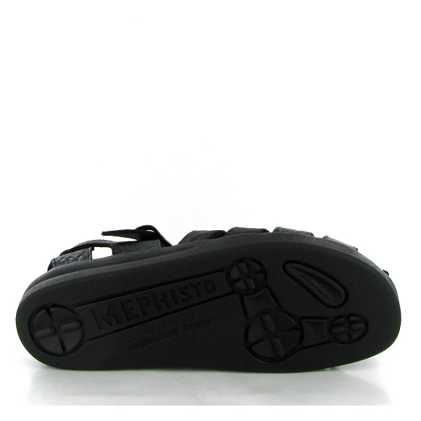 Mephisto Nu Pieds Et Sandales Sam Noir 4 Mephisto Nu Pieds Et Sandales Sam Noir – Image 4