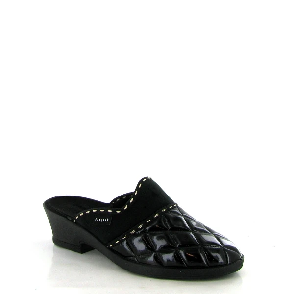 Fargeot Mules Melanie Noir 1 Fargeot Mules Melanie Noir
