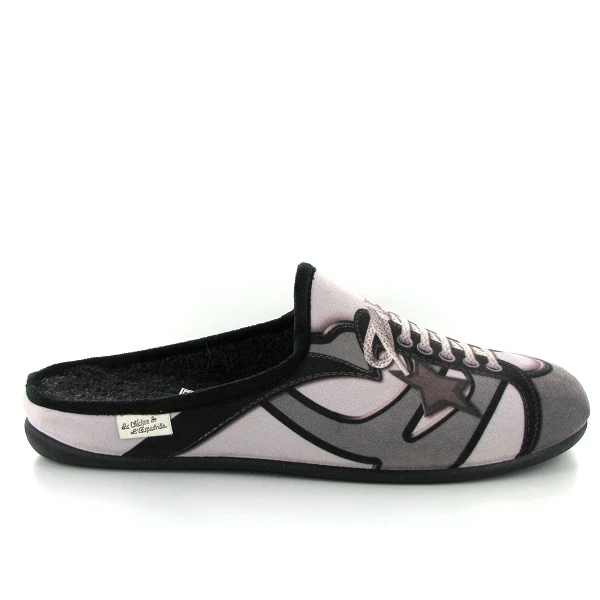 La Maison De L Espadrille Mules 6881 Gris 1 La Maison De L Espadrille Mules 6881 Gris