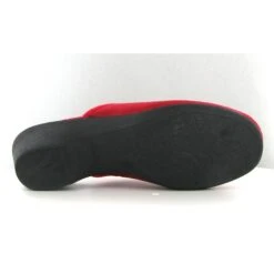 Semelflex Mules Carene Rouge -Magasin De Chaussures 9391201 4