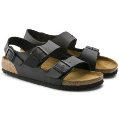 Birkenstock Nu Pieds Et Sandales Milano Birko Flor 034793 Narrow Fit Noir 8 Birkenstock Nu Pieds Et Sandales Milano Birko Flor 034793 Narrow Fit Noir -Magasin De Chaussures 9405001 3