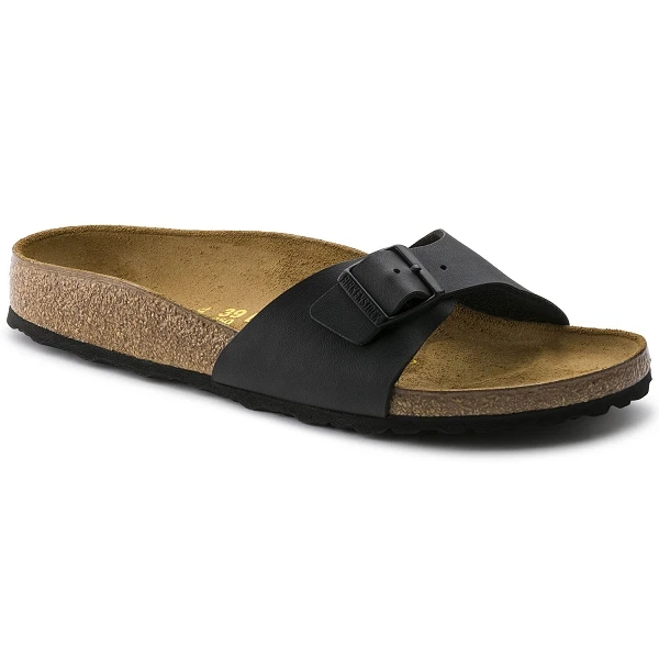 Birkenstock Mules Madrid Birko Flor 0040791 Normal Fit Noir 1 Birkenstock Mules Madrid Birko Flor 0040791 Normal Fit Noir