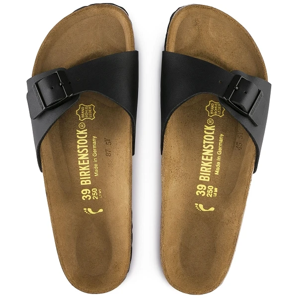Birkenstock Mules Madrid Birko Flor 0040791 Normal Fit Noir 6 Birkenstock Mules Madrid Birko Flor 0040791 Normal Fit Noir – Image 6