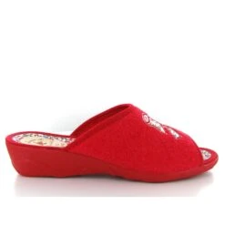 La Maison De L Espadrille Mules 2805 Rouge