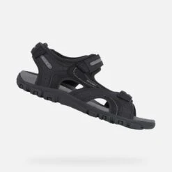 Geox Nu Pieds Et Sandales Strada U8224d Noir 8 Geox Nu Pieds Et Sandales Strada U8224d Noir -Magasin De Chaussures A030604 3