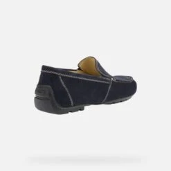 Geox Mocassins Moner U1144v Bleu -Magasin De Chaussures A064801 5