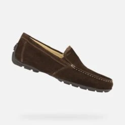 Geox Mocassins Moner U1144v Marron -Magasin De Chaussures A064802 3