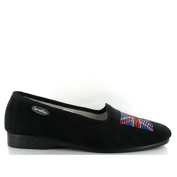 Semelflex Ballerines Daria Noir 1 Semelflex Ballerines Daria Noir