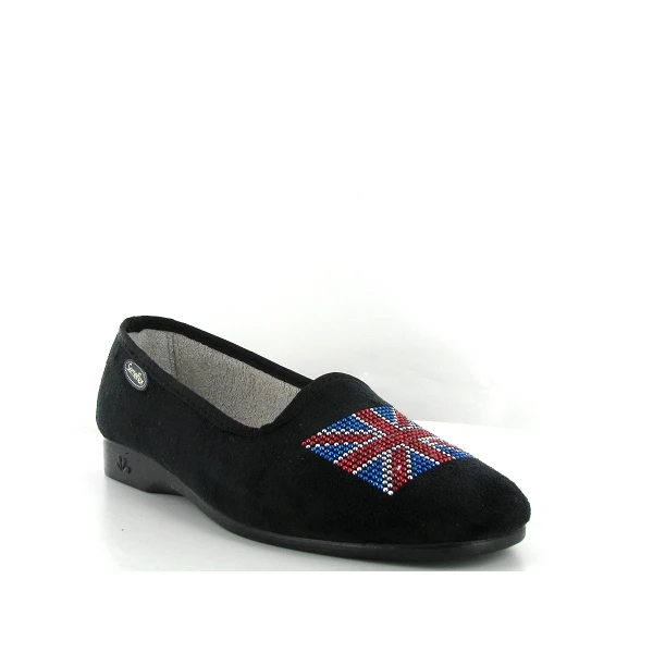 Semelflex Ballerines Daria Noir 2 Semelflex Ballerines Daria Noir – Image 2