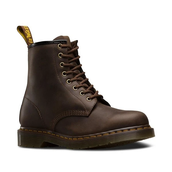Doc Martens Bottines Et Boots 1460 Gaucho Crazy Horse 11822203 Marron 2 Doc Martens Bottines Et Boots 1460 Gaucho Crazy Horse 11822203 Marron – Image 2