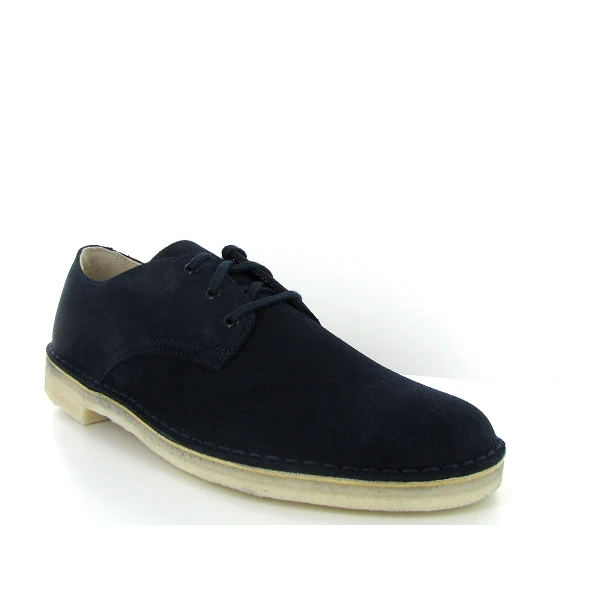 Clarks Originals Lacets Desert Crosby Bleu 2 Clarks Originals Lacets Desert Crosby Bleu â Image 2