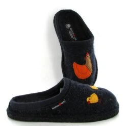 Haflinger Mules Flair Gallina Bleu -Magasin De Chaussures A211501 3
