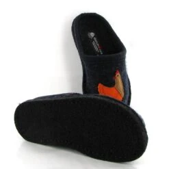 Haflinger Mules Flair Gallina Bleu -Magasin De Chaussures A211501 4