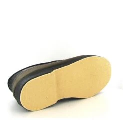 La Maison De L Espadrille Charentaises 7712 Tontons Flingueurs Noir -Magasin De Chaussures A235001 4