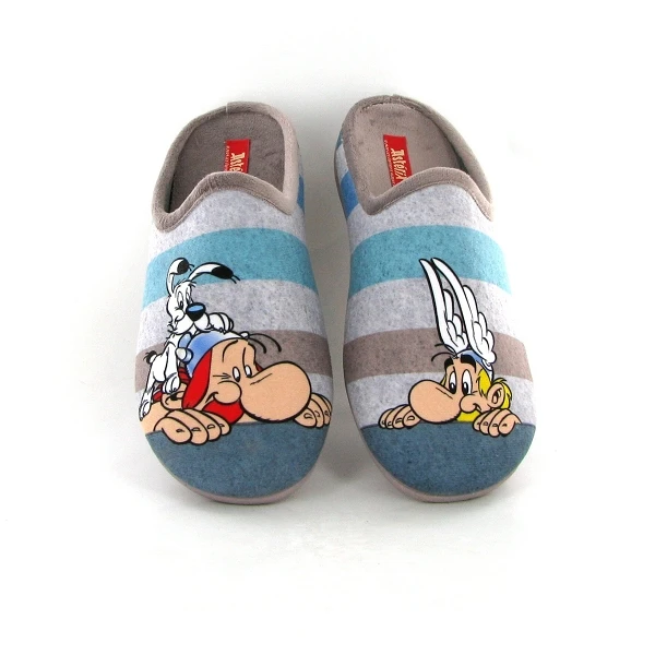 La Maison De L Espadrille Mules A13 Asterix Obelix Idefix Gris 1 La Maison De L Espadrille Mules A13 Asterix Obelix Idefix Gris