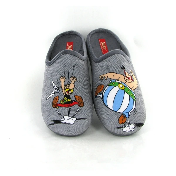 La Maison De L Espadrille Mules A18 Asterix Et Obelix Danse Gris 1 La Maison De L Espadrille Mules A18 Asterix Et Obelix Danse Gris