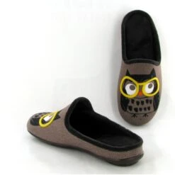 La Maison De L Espadrille Mules 9022 Hiboux A Lunettes Marron -Magasin De Chaussures A247701 3
