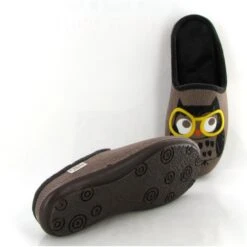 La Maison De L Espadrille Mules 9022 Hiboux A Lunettes Marron -Magasin De Chaussures A247701 4