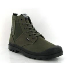 Palladium Bottines Et Boots Pampa Hi Army Olive Night Kaki