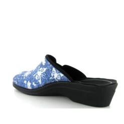 Romika Westland Mules Remo 127 Bleu -Magasin De Chaussures B114101 3