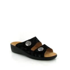 Swedi Mules Velma Noir