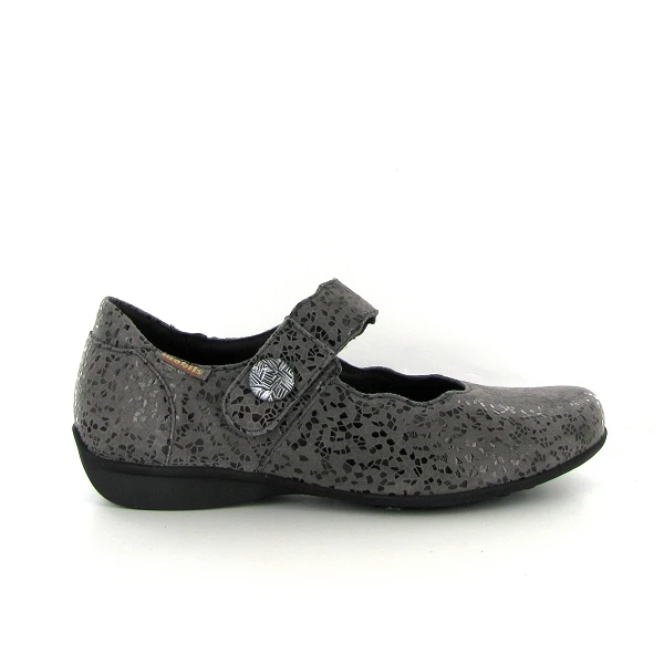 Mephisto Mobils Ballerines Flora Gris 2 Mephisto Mobils Ballerines Flora Gris – Image 2