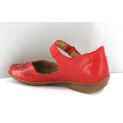 Mephisto Ballerines Florina Perf Rouge 6 Mephisto Ballerines Florina Perf Rouge -Magasin De Chaussures B330003 3