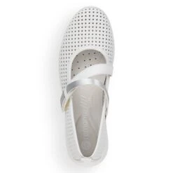 Remonte Ballerines R7106 80 Blanc 7 Remonte Ballerines R7106 80 Blanc -Magasin De Chaussures B560401 3