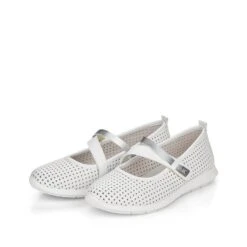 Remonte Ballerines R7106 80 Blanc 9 Remonte Ballerines R7106 80 Blanc -Magasin De Chaussures B560401 5
