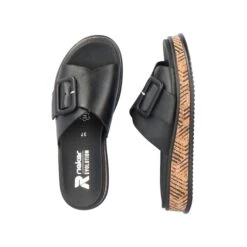 Rieker R Evolution Mules W0803 00 Noir -Magasin De Chaussures B640601 4