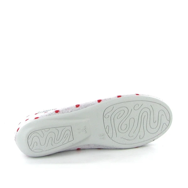 La Maison De L Espadrille Ballerines 2043 Coeurs Fleurs Gris 4 La Maison De L Espadrille Ballerines 2043 Coeurs Fleurs Gris â Image 4