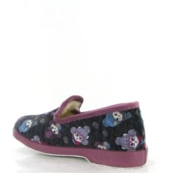 La Maison De L Espadrille Charentaises 7633 Chats Bonnet Mauve -Magasin De Chaussures C261501 3