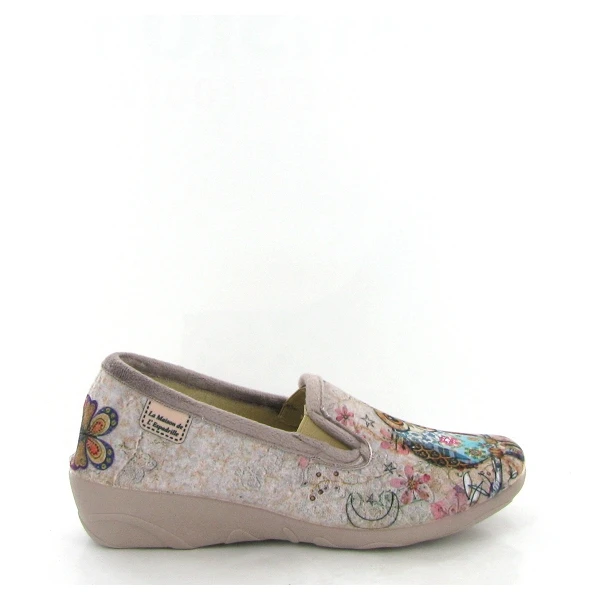 La Maison De L Espadrille Fermees 6956 Hiboux Strass Beige 2 La Maison De L Espadrille Fermees 6956 Hiboux Strass Beige â Image 2