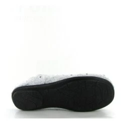 La Maison De L Espadrille Mules 9057 Chien Bisous Gris -Magasin De Chaussures C262301 4