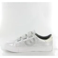 No Name Tennis Arcade Straps Side Blanc -Magasin De Chaussures C283201 3