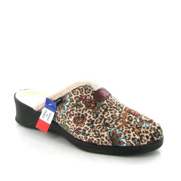 Fargeot Mules Valeska Multicolore 1 Fargeot Mules Valeska Multicolore
