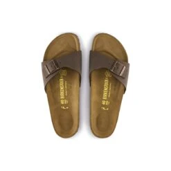 Birkenstock Mules Madrid Birko Flor 0040791 Normal Fit Marron -Magasin De Chaussures D077701 6