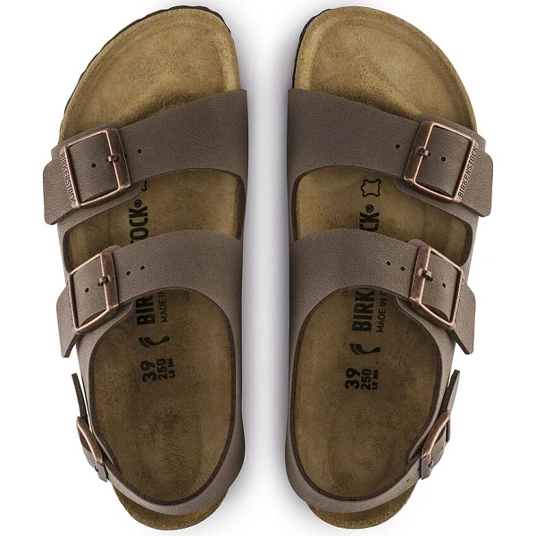 Birkenstock Nu Pieds Et Sandales Milano Birko Flor 634503 Narrow Fit Marron 5 Birkenstock Nu Pieds Et Sandales Milano Birko Flor 634503 Narrow Fit Marron – Image 5