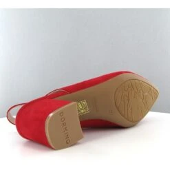 Dorking Escarpins Sofi D7806 Rouge -Magasin De Chaussures E030001 4