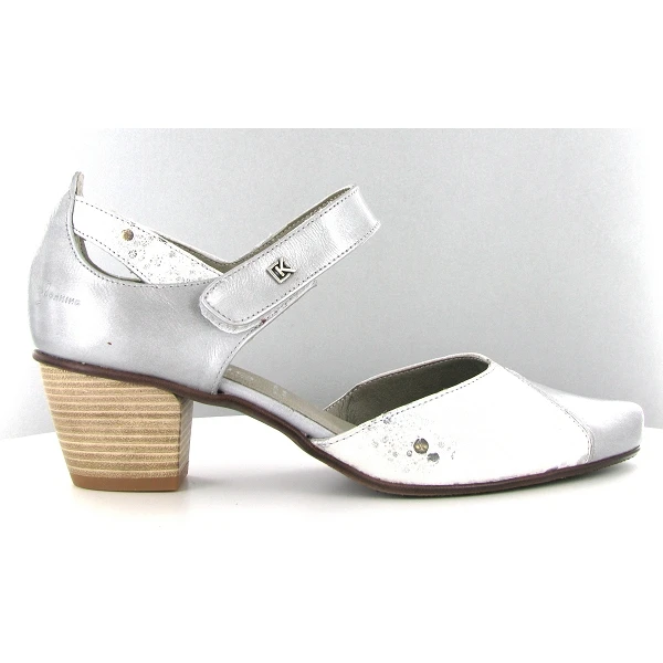 Dorking Escarpins Triana D7749 Argent 1 Dorking Escarpins Triana D7749 Argent