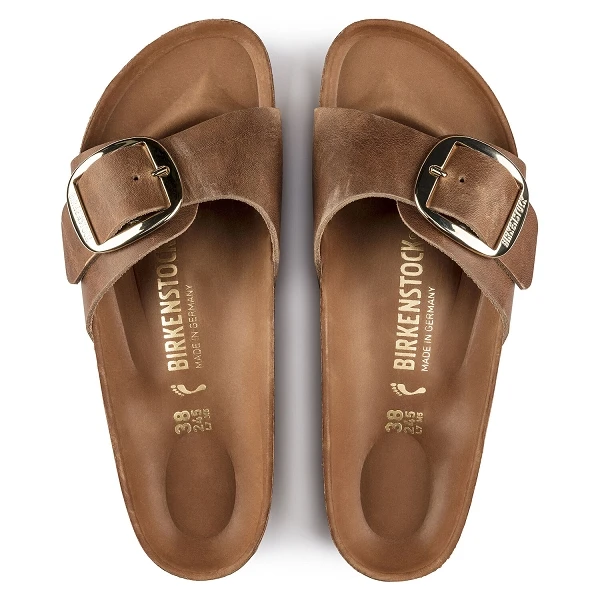 Birkenstock Mules Madrid Big Buckle Hex Marron 6 Birkenstock Mules Madrid Big Buckle Hex Marron – Image 6