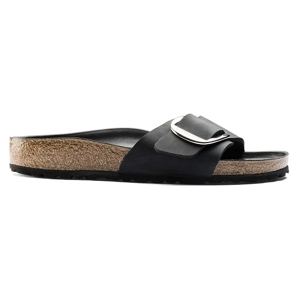 Birkenstock Mules Madrid Big Buckle Hex Noir 4 Birkenstock Mules Madrid Big Buckle Hex Noir – Image 4