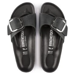 Birkenstock Mules Madrid Big Buckle Hex Noir 11 Birkenstock Mules Madrid Big Buckle Hex Noir -Magasin De Chaussures E086302 6