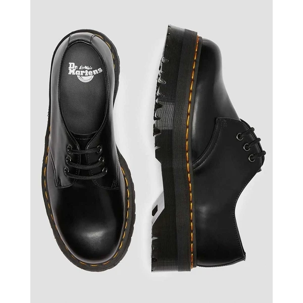 Doc Martens Lacets 1461 Quad 25567001 Noir 6 Doc Martens Lacets 1461 Quad 25567001 Noir – Image 6