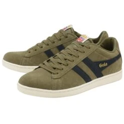 Gola Sneakers Equipe Suede Cma495 Beige -Magasin De Chaussures E154702 3