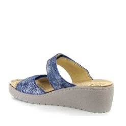 Mephisto Mobils Mules Paula Bleu -Magasin De Chaussures E155701 3