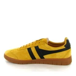 Gola Sneakers Hurricane Suede Cmb046 Jaune -Magasin De Chaussures E168102 3