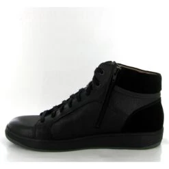 Mephisto Bottines Et Boots Heliot Noir 6 Mephisto Bottines Et Boots Heliot Noir -Magasin De Chaussures E179001 3