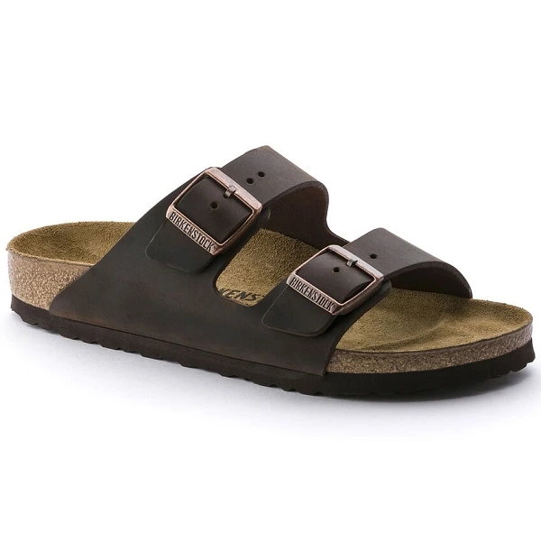 Birkenstock Mules Arizona 52533 Nu Oiled Habana Marron 1 Birkenstock Mules Arizona 52533 Nu Oiled Habana Marron