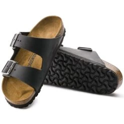 Birkenstock Mules Arizona 552113 Nu Oiled Black Noir -Magasin De Chaussures E189001 5